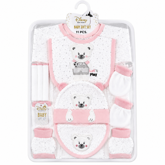 Pink & White Teddy Starter Set