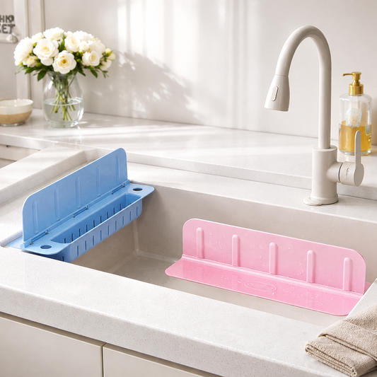 Sink Splash Guard & Drying Organizer