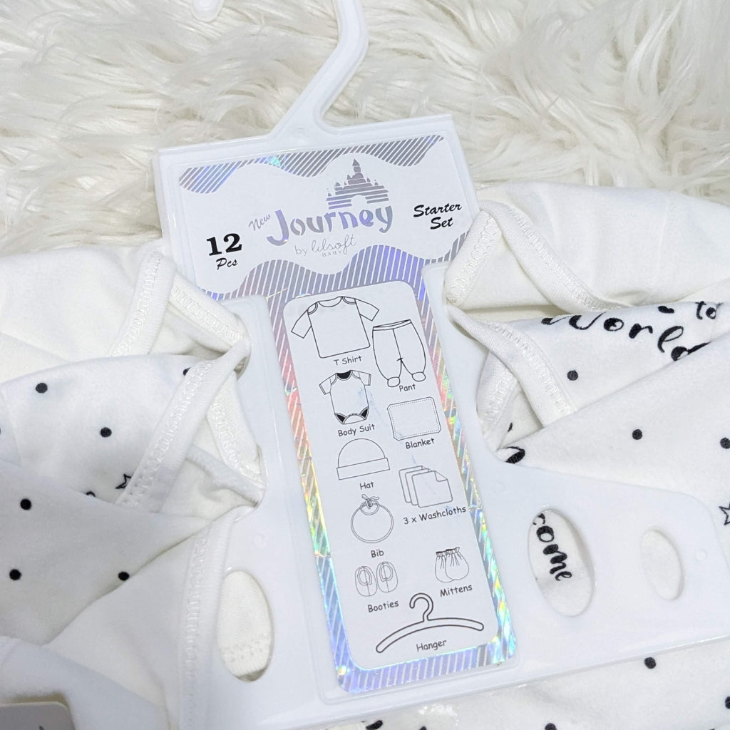 12-Piece Fleece Newborn Starter Set